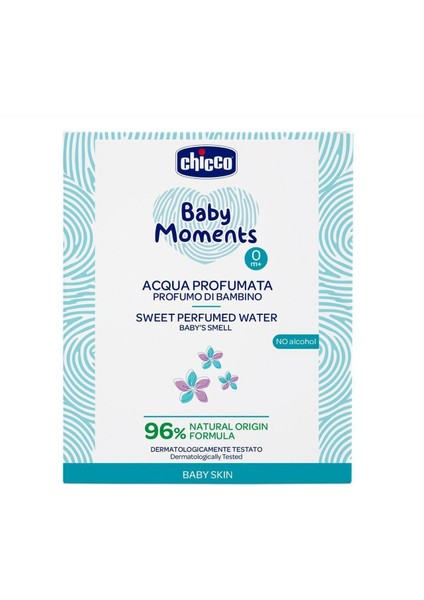 KTYRA52 Chicco Baby Moments Doğal Su Bazlı Parfüm 100ML