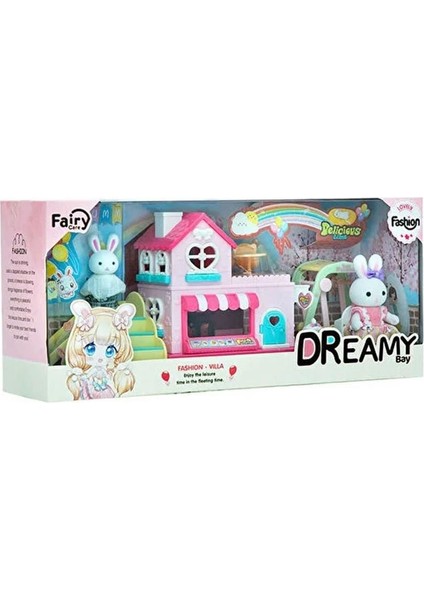 KTYRA52 Bay Dreamy Mi̇ni̇ Tavşan Kaydıraklı Park Oyun Seti̇
