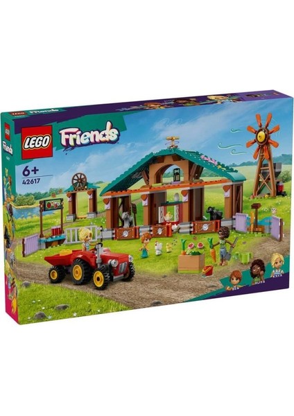 KTYRA52 42617 Lego® Friends Çiftlik Hayvanı Barınağı 489 Parça +6 Yaş