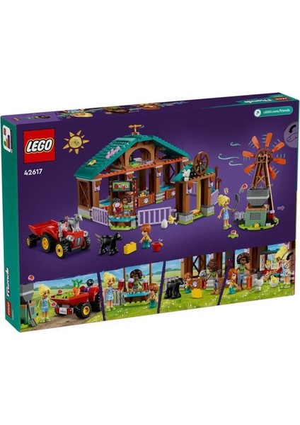 KTYRA52 42617 Lego® Friends Çiftlik Hayvanı Barınağı 489 Parça +6 Yaş