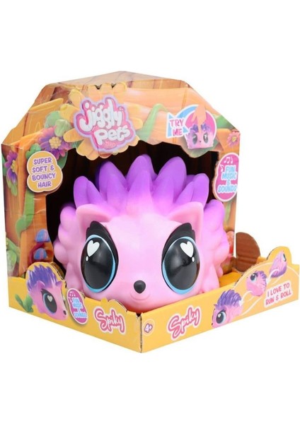 Giochi Preziosi JGG02100 Jiggly Pets Sesli Pembe Kirpi - JP015-PI