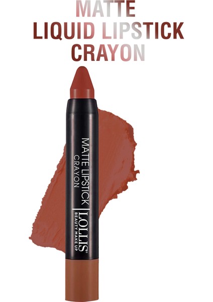 Matte Lipstick Crayon 08 / Mat Kalem Ruj Crayon 08 fiyatları