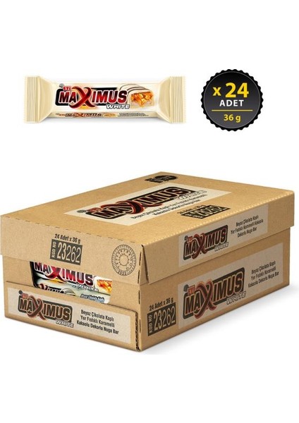 Maximus White 36 G x 24 Adet
