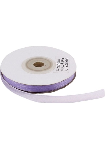 Organze Kurdele 10 mm 22 mt Lila