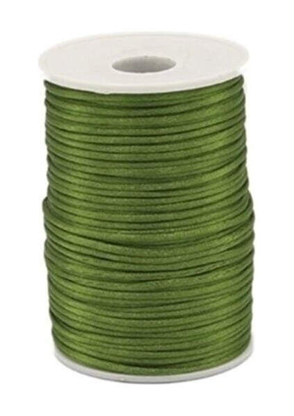 Kurdele Floş Ip Sıçan Kuyruğu 100 Yarda Yeşil