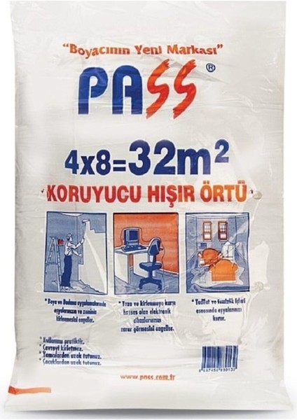 Koruyucu Hışır Örtü 32M² Pass-2 Adet