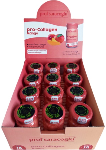 Prof Saraçoğlu Pro-Collagen Mango 12'li