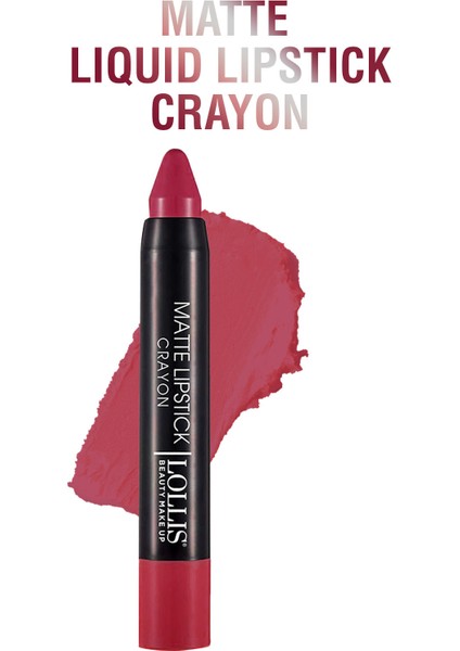 Matte Lipstick Crayon 07 / Mat Kalem Ruj Crayon 07 fiyatları