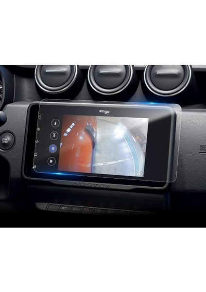 Dacia Duster Multimedya 8 Inç Ekran Koruyucu Navigasyon Şeffaf