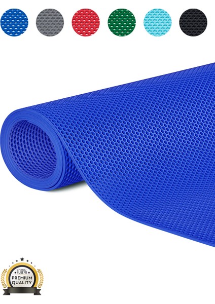 Kaydırmaz Mavi Bal Petek Paspas EN:90cm 90 x 550 cm fiyatları