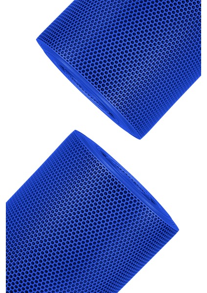 Kaydırmaz Mavi Bal Petek Paspas EN:90cm 90 x 800 cm