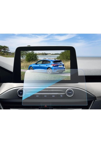 Ford Puma 8 Inç Multimedya Ekran Koruyucu Navigasyon Şeffaf fırsatları