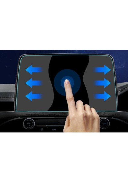 Ford Puma 8 Inç Multimedya Ekran Koruyucu Navigasyon Şeffaf indirimleri