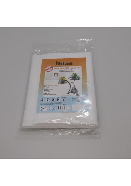 Ihlas Aquavac Yıkamalı Sentetik ( 3 Paket 15 Adet )