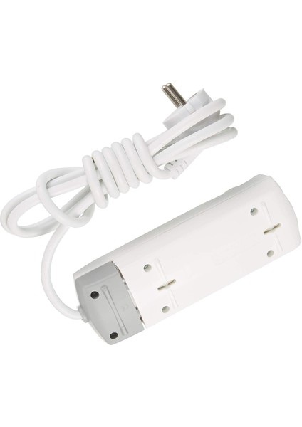 Çoçuk Korumalı Kablolu 3'lü Topraklı Grup Priz Çoğaltıcı 3 Metre Çoklu Uzatma Kablosu Anahtarsız indirimleri