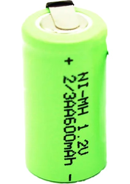 PM-17934 1.2V Nı-Mh 2/3AA 600 Mah Şarj Edilebilir Puntalı Lityum Pil Şarjlı Pil modelleri