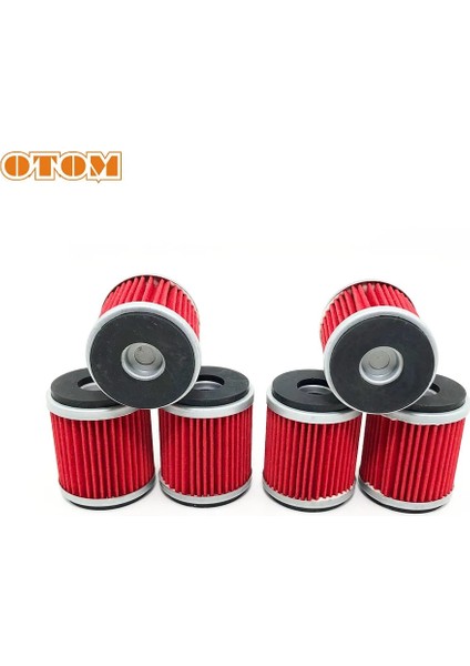 6 Adet Tarzı Otom Motosiklet Yağ Filtresi Yüksek Li Filtre Kağıdı Temizleyici Yamaha YZ250F YZ450F Wrf WR250XR Motokros Aksesuarları (Yurt Dışından)