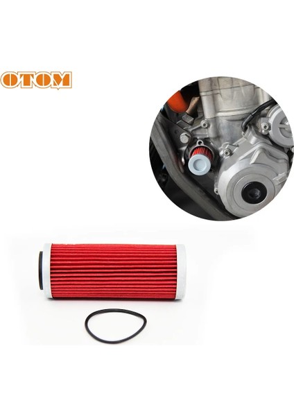 1 Adet Tarzı Otom Motosiklet Yağ Filtresi Yüksek Li Filtre Kağıdı Ktm Husqvarna Sxf Excf Xcf Xcfw Fc Fe Fs Fx 350 Motokros (Yurt Dışından)