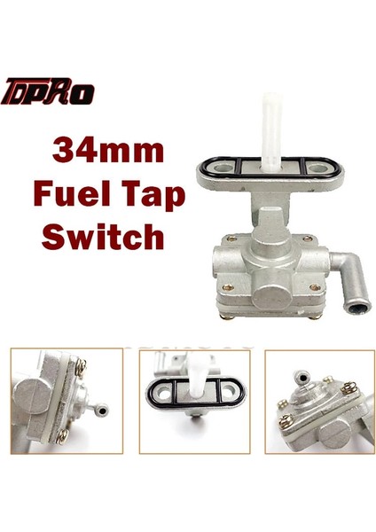 Tdpro Evrensel Otorcycle Benzin Yakıt Musluğu Çekvalf Onoff Anahtarı Kawasaki Yamaha Honda Suzuki Scooter Atv Quad Arazi Motosikleti (Yurt Dışından)