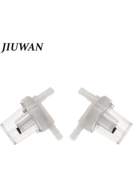 1 Çift Temizle Evrensel Motosiklet Benzinli Gaz Yağı Yakıt Filtresi (6mm) Pit Dirt Bike Atv Yakıt Hattı (Yurt Dışından)