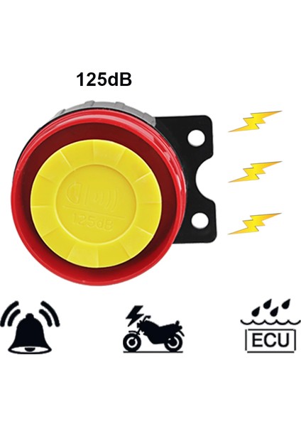 Motosiklet Uzaktan Kumanda Alarm Hırsızlık Önleme Cihazı Akıllı Kullanımı Kolay Scooter Için Su Geçirmez Hırsızlığa Karşı Güvenlik Sistemi (Yurt Dışından) fiyatları