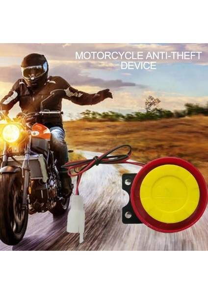 12V Pil Motosiklet Scooter Alarmı Hırsızlığa Karşı Güvenlik Hoparlör Aksesuarları Motosiklet Korna Alarmı Motosiklet Sistemi X8O3 (Yurt Dışından)
