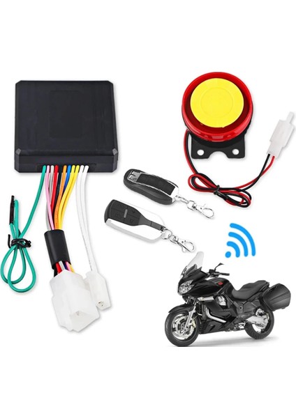 Motosiklet Alarm Sistemi 125DB 12V Hırsızlığa Karşı Güvenlik Alarmı Uzaktan Kumanda Motor Çalıştırma Atv Moto Koruma Honda Suzuki Vb (Yurt Dışından) fırsatları