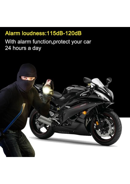 Motosiklet Alarm Güvenlik Sistemi Çift Uzaktan Kumanda 12V Motosiklet Hırsızlığı Koruması Bisiklet Scooter Motor Alarm Sistemi (Yurt Dışından) fırsatları