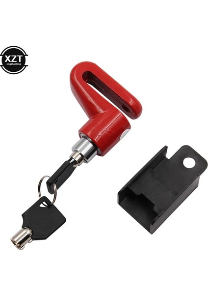 Kırmızı Stil Motosiklet Kilidi Güvenlik Hırsızlık Alarmı Bisiklet Motosiklet Motosiklet Tekerlek Disk Fren Kilidi Scooter Için Hırsızlık Koruması (Yurt Dışından)