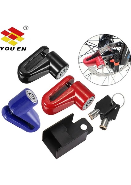 Siyah Stil Youen Hırsızlık Önleyici Fren Disk Kilidi Motosiklet Scooter Bisiklet Bisiklet Tekerlek Disk Kilidi Moto Motosiklet Güvenlik Güvenlik Fren Kilidi (Yurt Dışından) modelleri