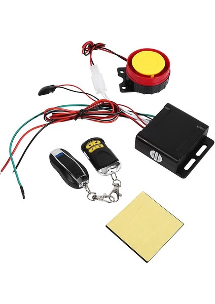 Siyah Stil Yeni 12V Motosiklet Bisiklet Hırsızlığa Karşı Güvenlik Alarm Sistemi Scooter 125DB Uzaktan Kumanda Anahtar Kabuğu Motosiklet Hoparlörleri Bisiklet Alarmı (Yurt Dışından)