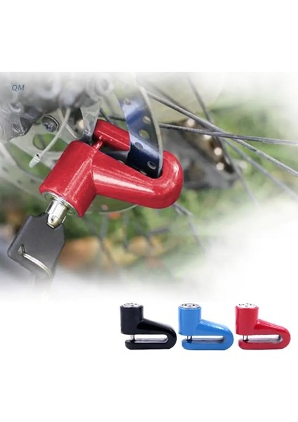 Siyah Stil Hırsızlığa Karşı Güvenlik Kilidi Rotor Fren Diski Motosiklet Scooter Için Dağ Yolu Çelik Bisiklet Fren Diski Fren Tekerlek Kilidi (Yurt Dışından) fırsatları