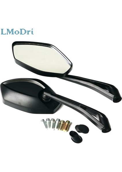 Lmodri Motosiklet Dikiz Aynası Motosiklet Dikiz Aynaları Evrensel Motokros Atv Motor Dirt Bike Pit Arka Yan Ayna (Yurt Dışından)