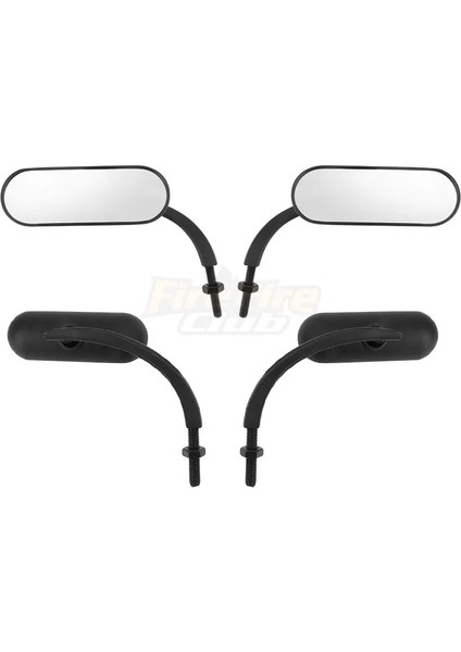 Motosiklet Aksesuarları Motosiklet Yan Aynalar Ayna Harley Touring Electra Glide Dyna Fatboy Softail Sportster Breakout (Yurt Dışından) fırsatları