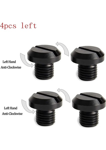 4 Adet Sol Stil Kawasaki Z750 Z800 Z900 Z1000 Aynalar Delik Fiş Vidaları Motosiklet C M10 * 1.25 Kapak Kapakları Montaj Cıvataları Aksesuarları (Yurt Dışından)