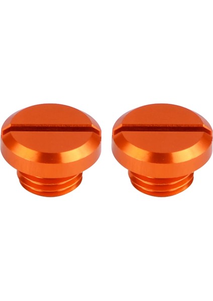Turuncu Tarzı 1 Pair .25 Ktm Duke Smt Adventure Uper Duke Gtr Için Alüminyum Ayna Delik Fişi (Yurt Dışından)
