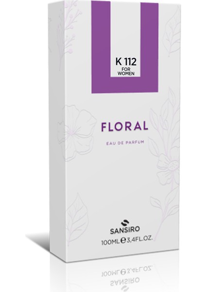 K-112 Kadın Parfüm 100 ml Edp