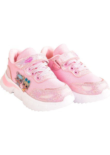 Lolkız Çocuk Hafif Taban Lila Spor Ayakkabı Sneakers
