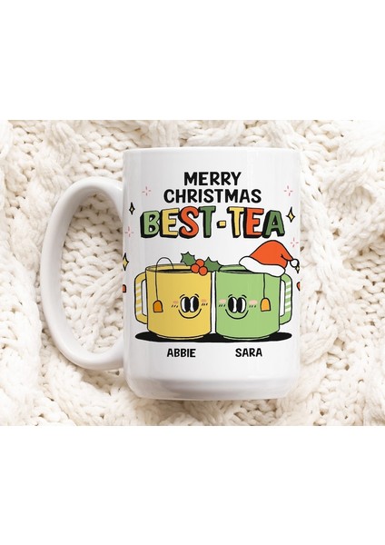 Özel En Iyi Arkadaş Kupa, Bestie Noel Kupası Kişiselleştirilmiş, En Iyi Arkadaş,ingilizce Kupa