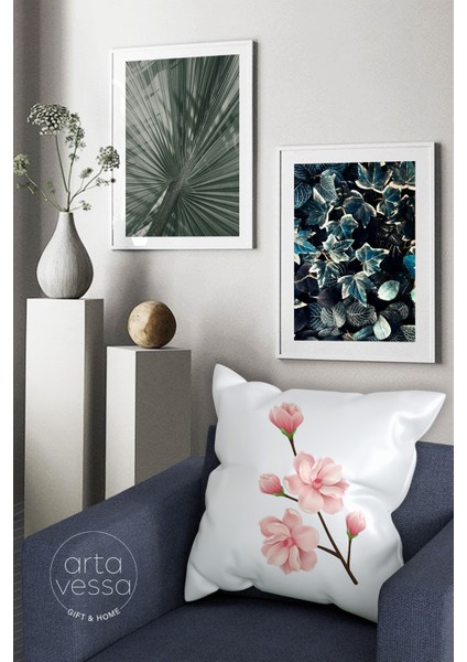 Çift Tarafı Dijital Baskılı Dekoratif Suni Deri Kırlent Kılıfı fiyatları