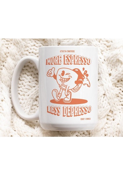 Retro Kahve Kupa, Daha Fazla Espresso Kupa, Kahve Sanat Kupa, Kahve Sevgi,ingilizce Kupa