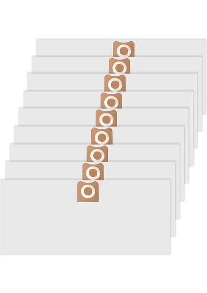 12-16 Galonluk Islak/kuru Elektrikli Süpürgeler Için 9'lu Yedek VF3502 Yüksek Verimli Vakum Torbası, Parçayı Değiştirin VF3502 23743 (Yurt Dışından)