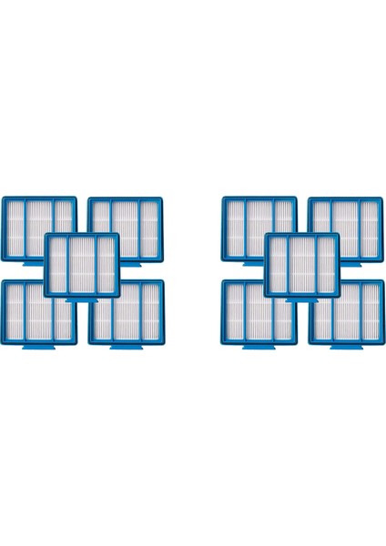 10 Adet Yedek Hepa Filtre Robot Için Uyumlu Iq Robot Için Fit R101AE RV1001AE UR1005AE (Yurt Dışından)