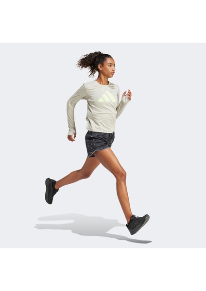 Run It Bl Short Kadın Siyah Koşu Şortu.-