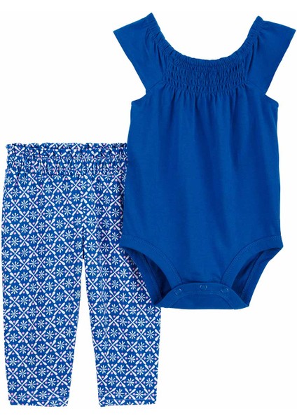 Kız Bebek Body Pantolon Set