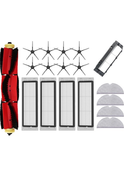 S5 S50 S51 S55 S6 S60 S6 Saf Elektrikli Süpürge Aksesuarları Hepa Filtre Paspas Bezi Yan Ana Fırça Yedek Parça (Yurt Dışından)