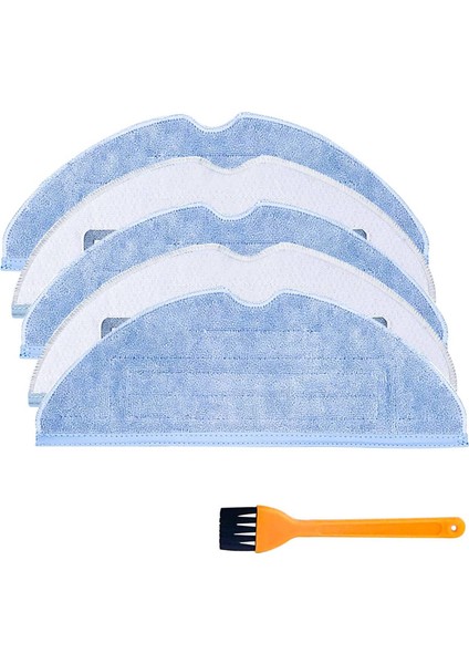 S7 S7PLUS T7 T7PLUS T7SPLUS Elektrikli Süpürge Aksesuarları Için Paspas Bezleri Fırçalı Paspas Yeniden Kullanılabilir ve Yıkanabilir (Yurt Dışından)