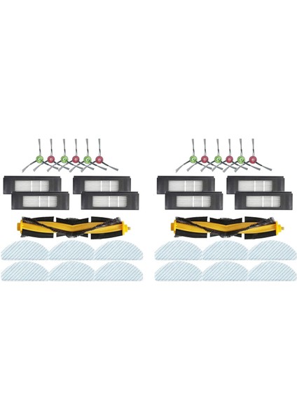 2 Pro Elektrikli Süpürge Yedek Parçasına Uyumlu 34 Yedek Parça/aksesuar Paketi (Yurt Dışından)