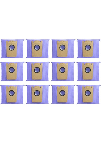 Robovac L35 Hibrit +/LR30 Hibrit + Toz Torbası Robot Süpürgeler Için 12 Adet Yedek Yedek Parça Aksesuarı (Yurt Dışından)