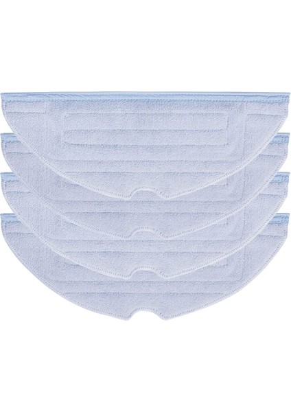 T7S T7S Plus S7 Elektrikli Süpürge Için 4 Paket Vibrarise Paspas Bezi Yedek Paspas Pedi, Yıkanabilir ve Yeniden Kullanılabilir (Yurt Dışından)